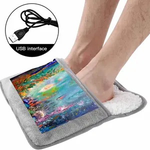 Underwater Universe Electric Foot Warmer