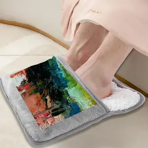 Colored Abstract Electric Foot Warmer