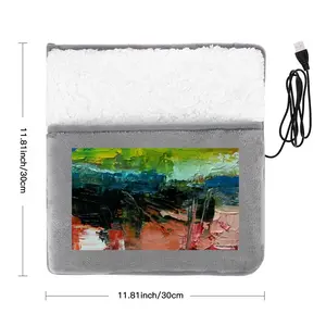 Colored Abstract Electric Foot Warmer