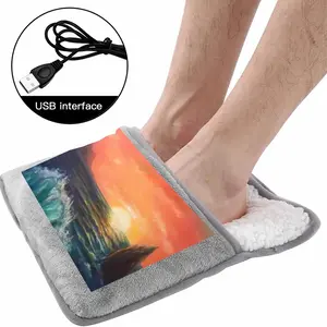 Big Sea Sunset Electric Foot Warmer