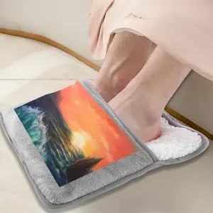 Big Sea Sunset Electric Foot Warmer