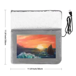 Big Sea Sunset Electric Foot Warmer