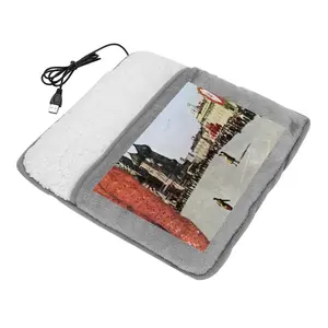 Lady In Red Square Electric Foot Warmer