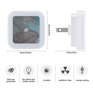 Flushed Sensor Night Light (Square)