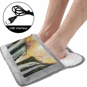 Among The Waterfalls Electric Foot Warmer