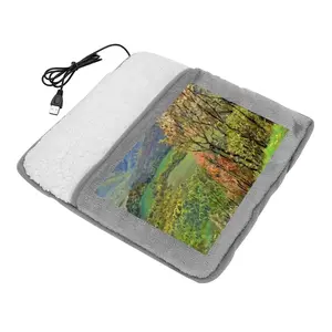 Mountains Landscape Electric Foot Warmer