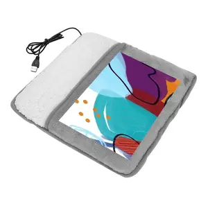 Orange Joy And Cerulean Skies Electric Foot Warmer