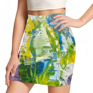 Women Camouflaged 2 Hip Skirt