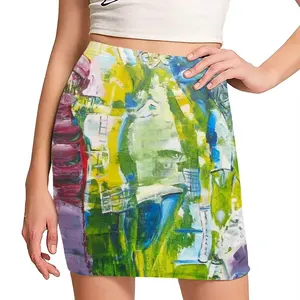 Women Camouflaged 2 Hip Skirt