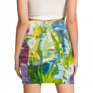 Women Camouflaged 2 Hip Skirt