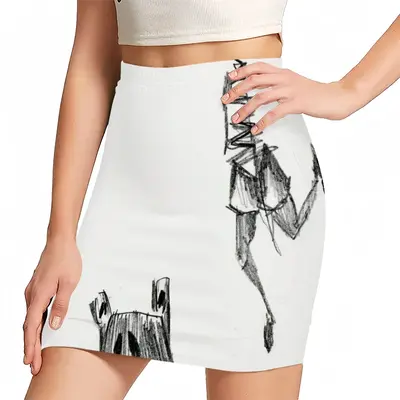 Women Angst Fear Hip Skirt