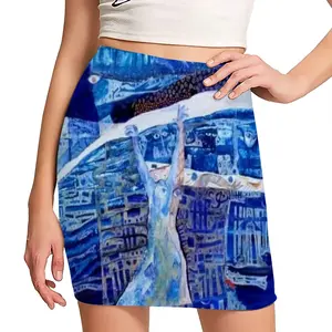 Women True Blue Hip Skirt