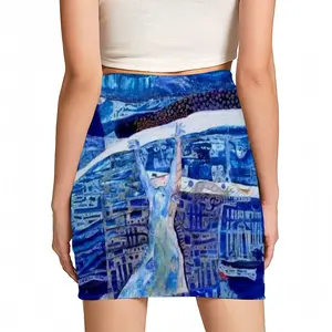 Women True Blue Hip Skirt