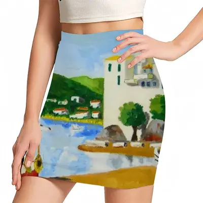 Women Cadaques (Spain) Hip Skirt