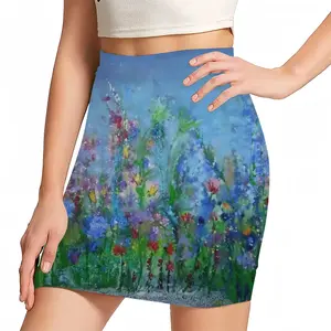 Women Field Of Blossoms Hip Skirt