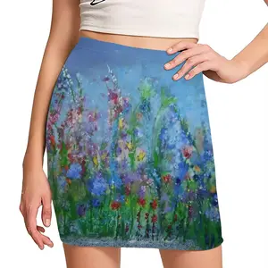 Women Field Of Blossoms Hip Skirt