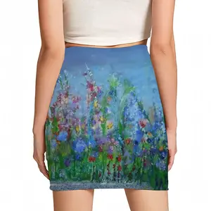 Women Field Of Blossoms Hip Skirt