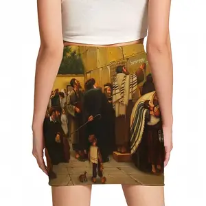 Women Message On The Stone Hip Skirt