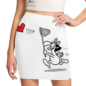 Women Catching Love Hip Skirt