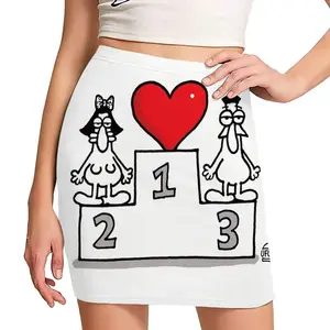 Women Love Is The Champion Hip Skirt