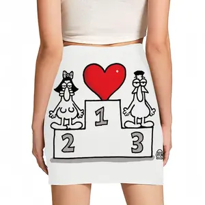 Women Love Is The Champion Hip Skirt