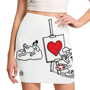 Women Art Lover Hip Skirt