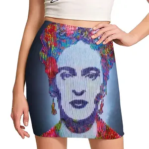 Women Frida Khalo Une Vie Construite Comme Une Oeuvre Dart Hip Skirt