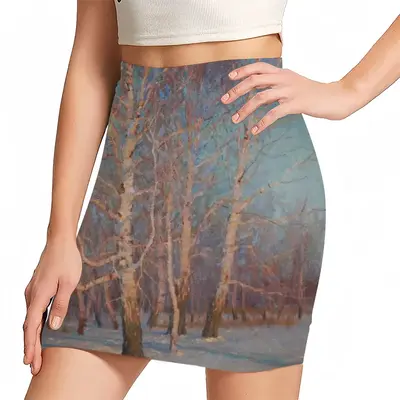 Women Frosty Evening Hip Skirt