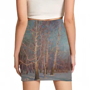 Women Frosty Evening Hip Skirt