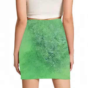 Women Lime Delight Hip Skirt