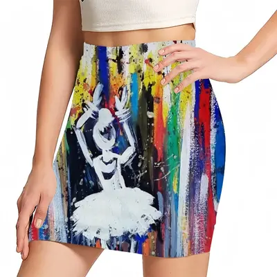 Women Firework Performance Hip Skirt