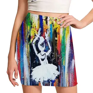 Women Firework Performance Hip Skirt