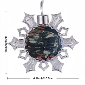 Acceleration Christmas Pendant (Transparent Snowflake)