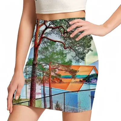 Women Deep Breath Hip Skirt