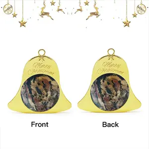 Byzantine Dissolve Christmas Bell Pendant