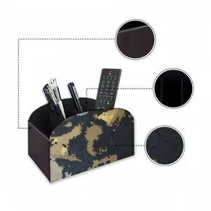 Mask Remote Control Storage Box (Leather)