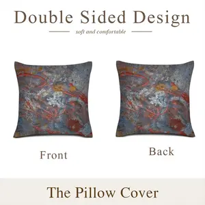 Illuminated Flecks Linen Throw Pillow (Multi-Size)