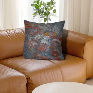 Illuminated Flecks Linen Throw Pillow (Multi-Size)