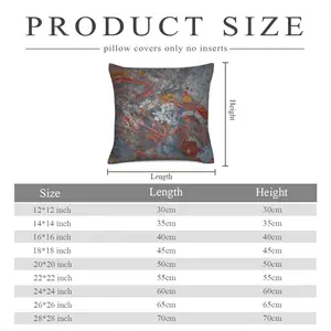 Illuminated Flecks Linen Throw Pillow (Multi-Size)