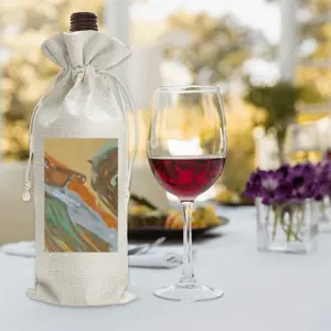 Spirit Dragon Wine Bags (Linen)