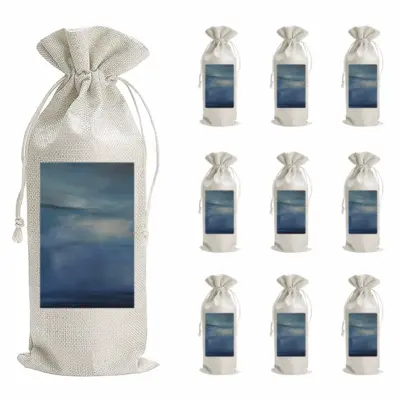 Ocean Storm Wine Bags (Linen)