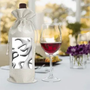 Amorphous Shapes Wine Bags (Linen)