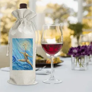 Question Mark Wine Bags (Linen)