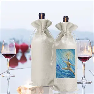 Question Mark Wine Bags (Linen)