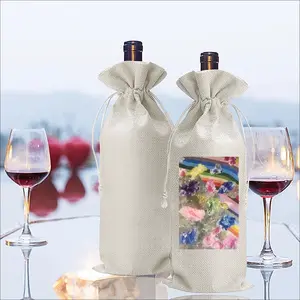 Colorful Society Wine Bags (Linen)