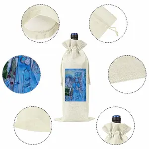 Way To Another World Wine Bags (Linen)