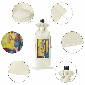 Angel Of Forest Wine Bags (Linen)