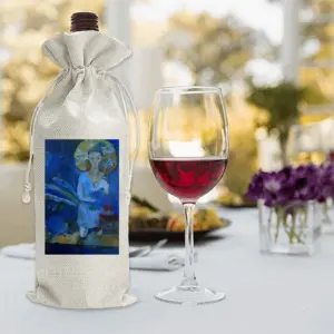 Diva Who Safe Dreams Wine Bags (Linen)