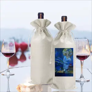 Diva Who Safe Dreams Wine Bags (Linen)