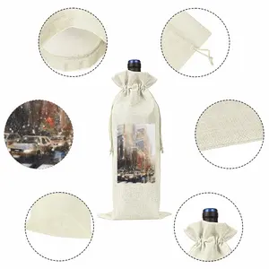 Busy Manhattan Wine Bags (Linen)